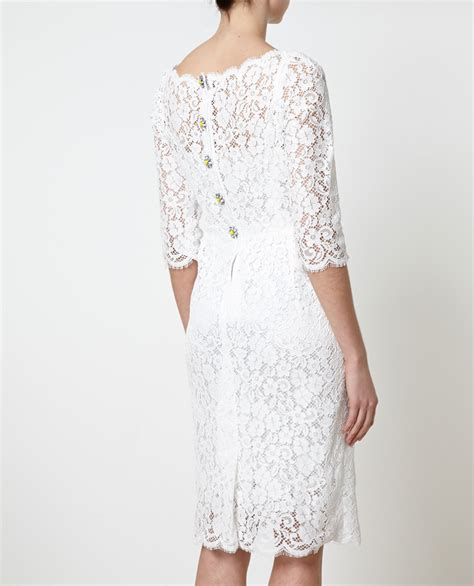 dolce & gabbana white dress|d&g website.